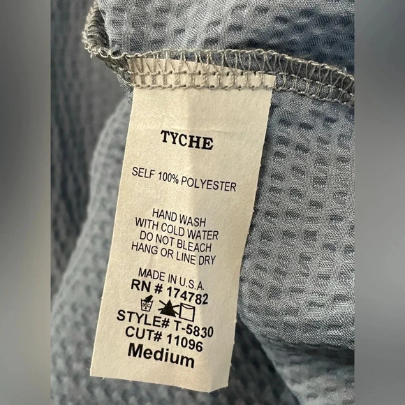 TYCHE HAMMERED STRAPLESS SATIN TOP NEW MEDIUM - Picture 10 of 12
